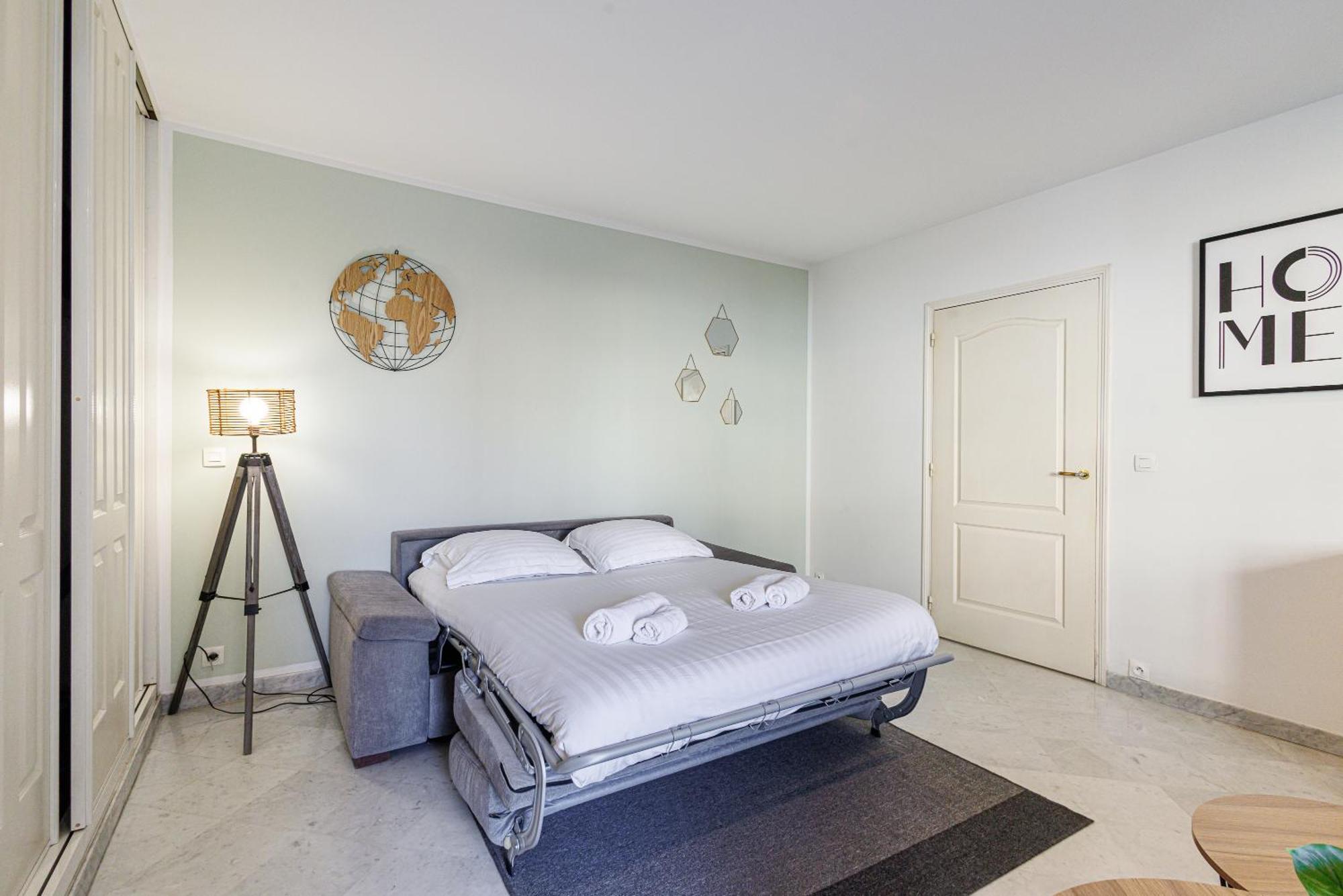 מנטון Le Victoria, Elegant T2 Au Bord Des Plages, Piscine, Sauna מראה חיצוני תמונה